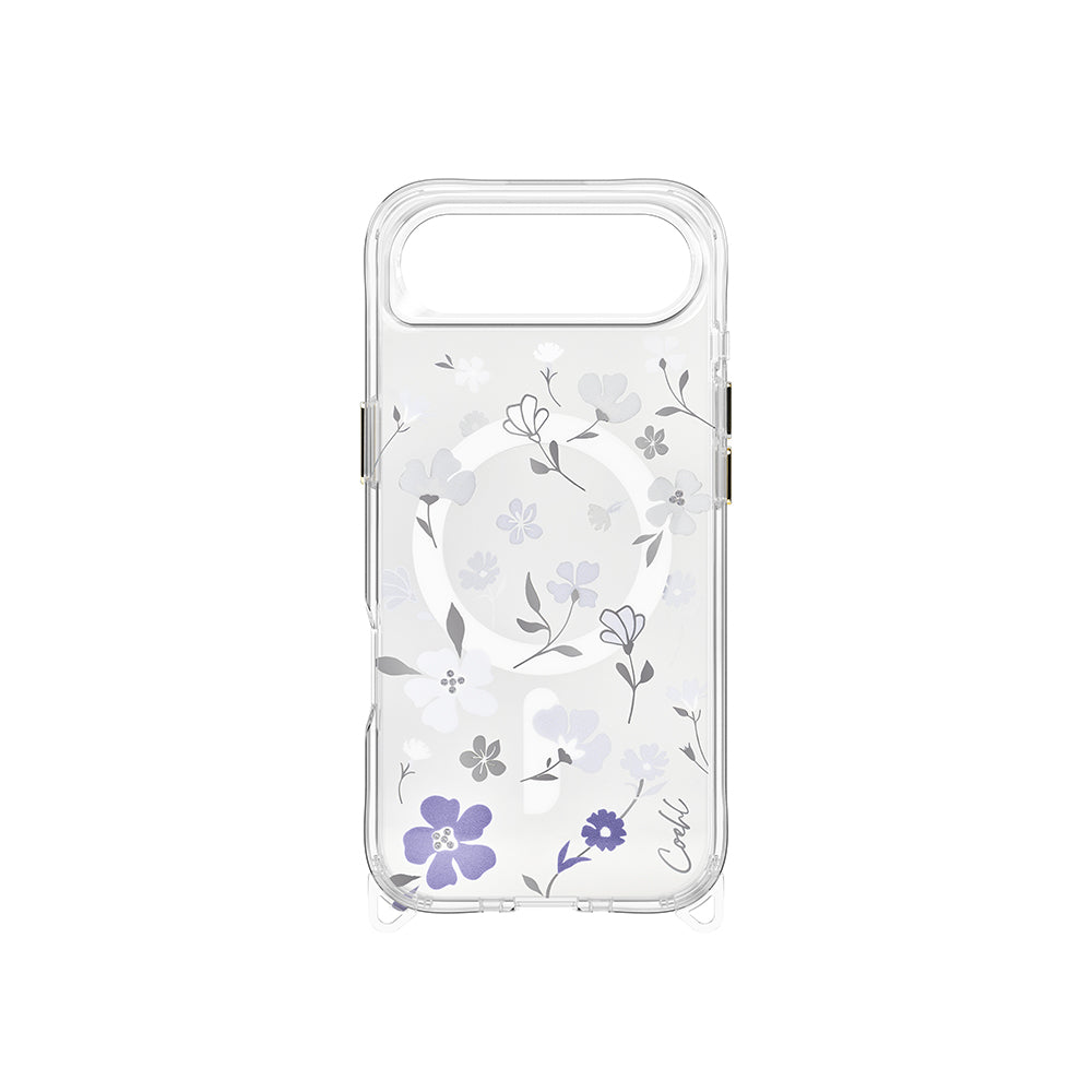 Coehl Amara iPhone 17 Air M-safe Şarj Özellikli Şeffaf Arka Yüzey Çiçekli Kılıf Coehl Amara iPhone 17 Air M-safe Şarj Özellikli Şeffaf Arka Yüzey Çiçekli Kılıf